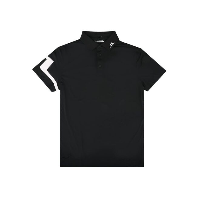 23SS 제이린드버그 GMJT06335 9999 히스 레귤러핏 남성 골프 폴로 티셔츠 블랙