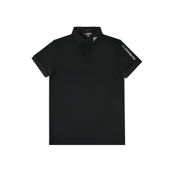 23SS 제이린드버그 GMJT06337 9999 투어 테크 레귤러핏 남성 골프 폴로 티셔츠 블랙